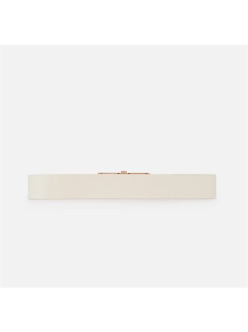 LEATHER BELT ELISABETTA FRANCHI | CT50S61E2360 avorio